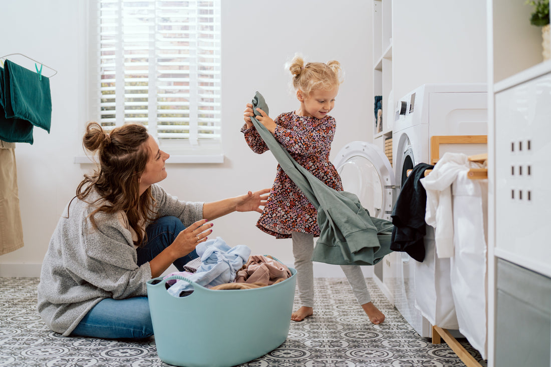 Teaching Kids to Do Laundry: A Comedy of Errors
