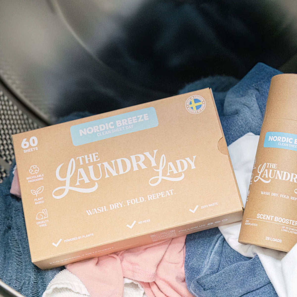 Nordic Breeze Scented Laundry Sheets